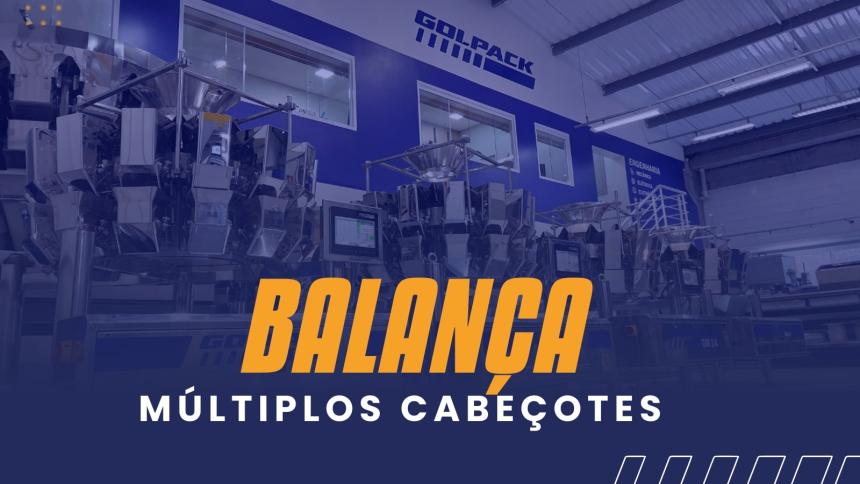 Conheça a Balança Múltiplos Cabeçotes Golpack: Tecnologia que conta ou pesa com precisão