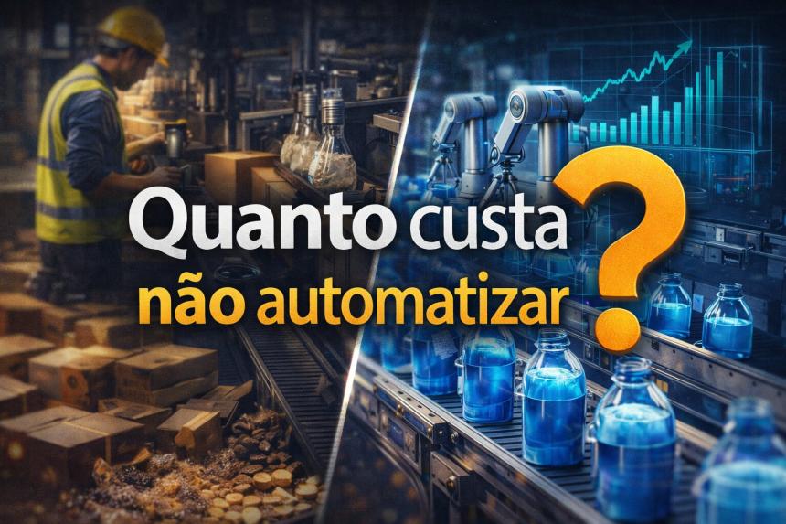 Automação no envase: Investimento estratégico ou custo operacional?