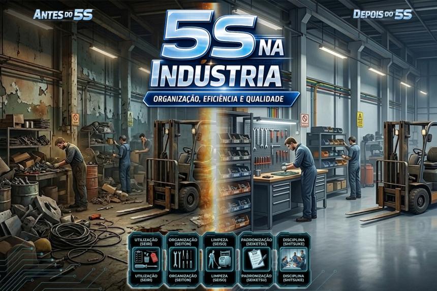 5S na Indústria: O guia definitivo para uma organização que gera produtividade e resultados