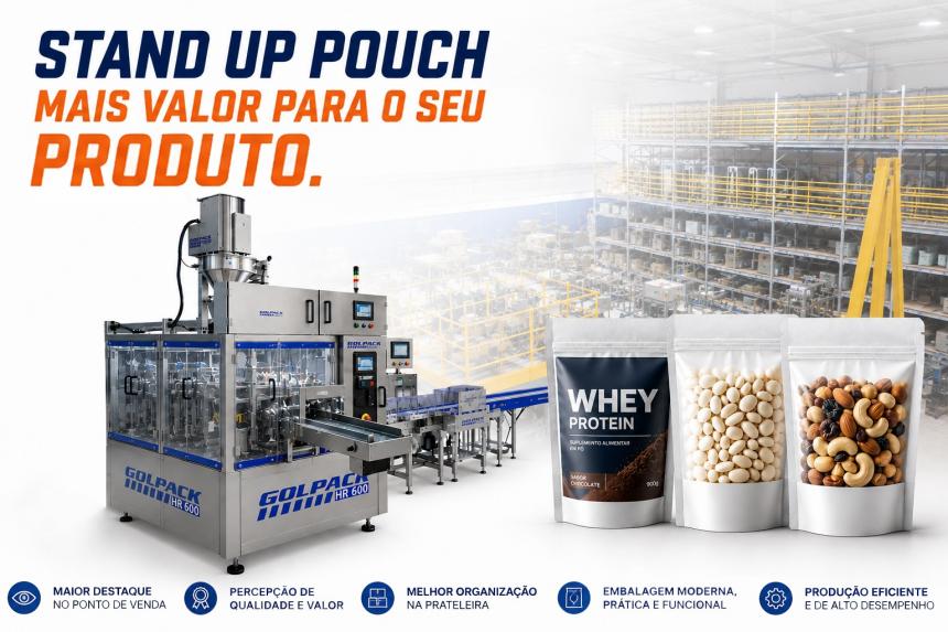 Entenda porque a embalagem Stand Up Pouch aumenta a percepção de valor do seu produto
